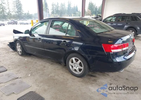 2006 Hyundai Sonata Gls V6/Lx V6 из США, поврежденный, VIN 5NPEU46F36H135191